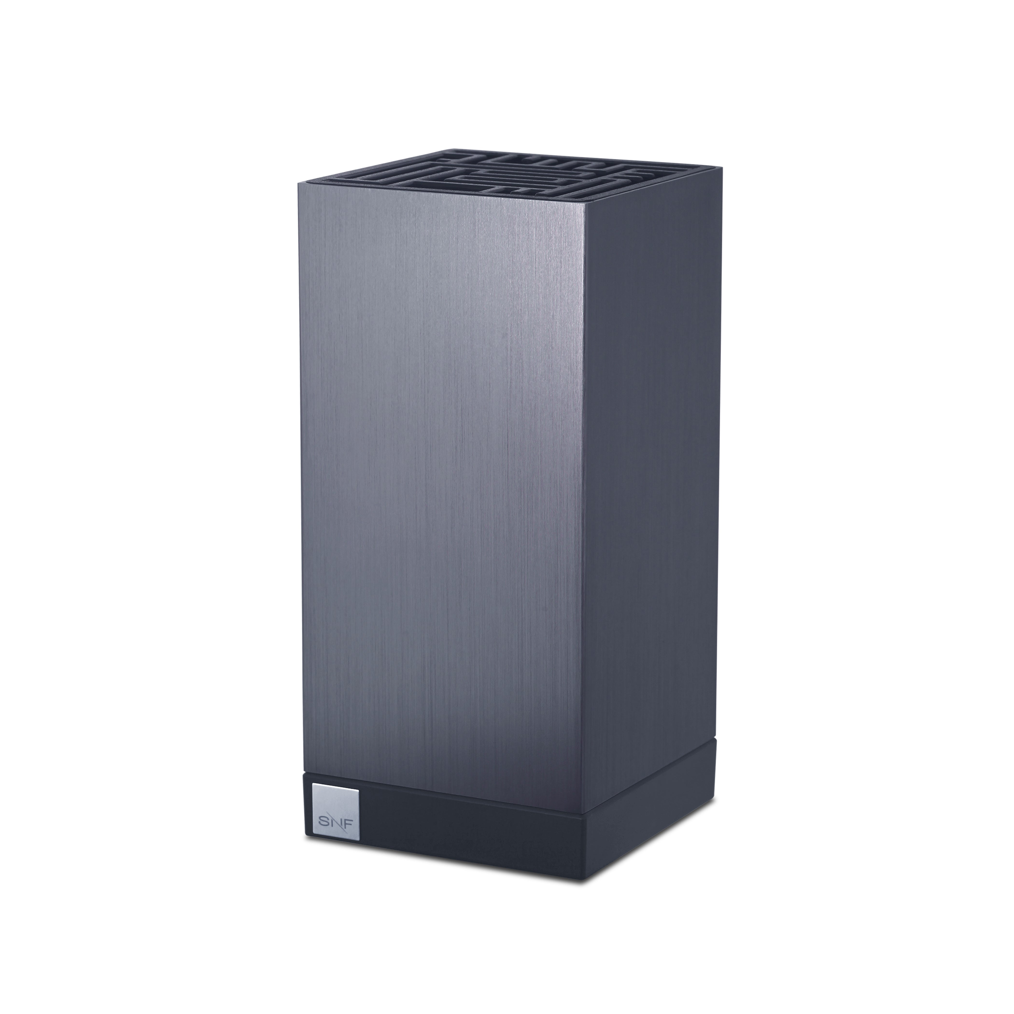 A-MAZE Knife Block Aluminium (Grey)