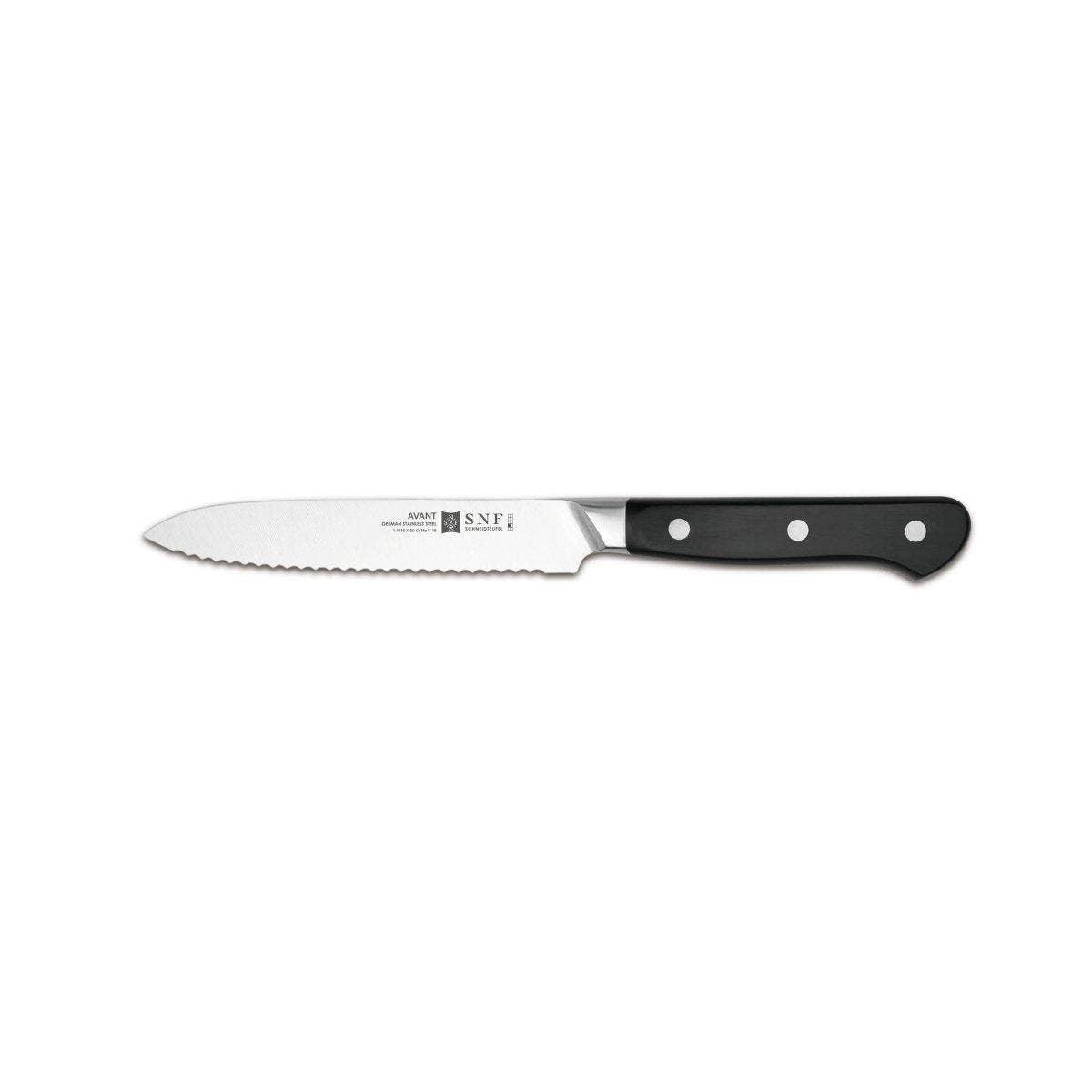Avant 5" Serrated Utility Knife - SNF Schneidteufel Global