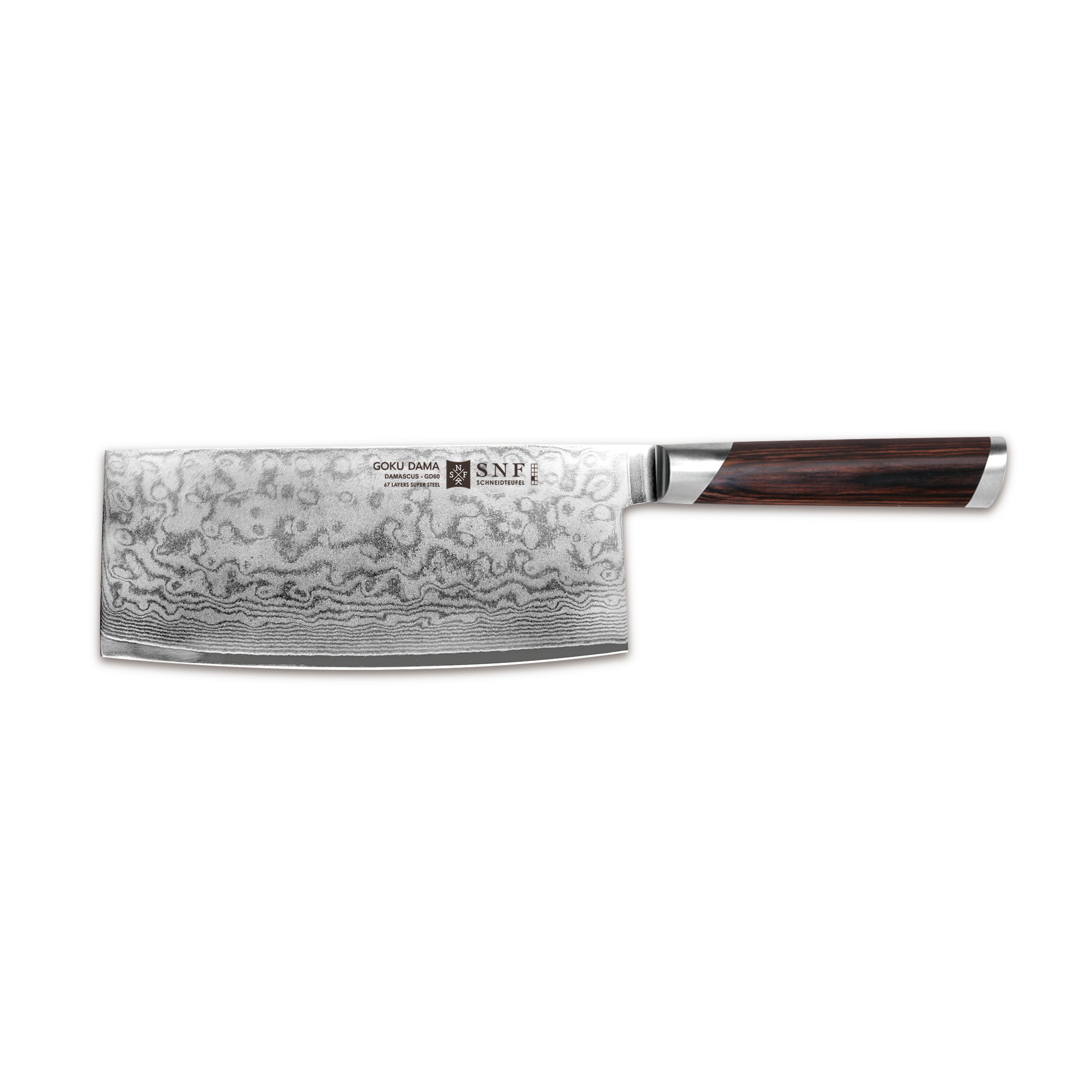 Goku Damascus 7" Cleaver Knife